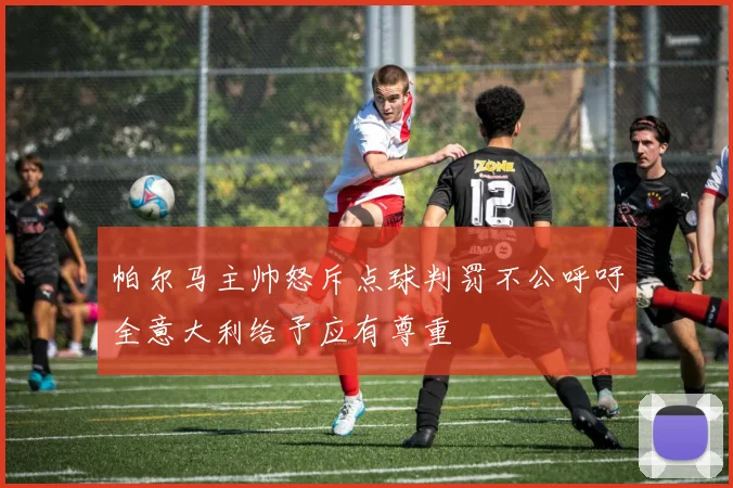 帕尔马主帅怒斥点球判罚不公呼吁全意大利给予应有尊重